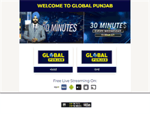 Tablet Screenshot of globalpunjabtv.com